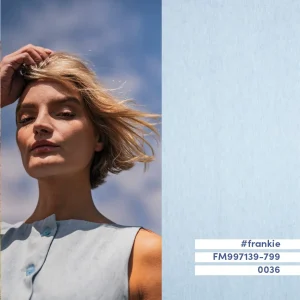 Ontdek Fibre Mood Frankie FM997139-799. Een duurzame geweven denim van biologisch katoen en hennep. Perfect voor broeken, jasjes, rokken, jurken en overshirts