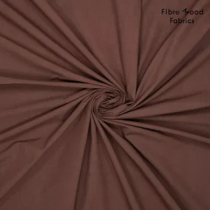 Deze stone washed poplin wordt gebruikt voor Fibre Mood model Kiri en is duurzaam gemaakt volgens de OEKO-TEX Standard 100.