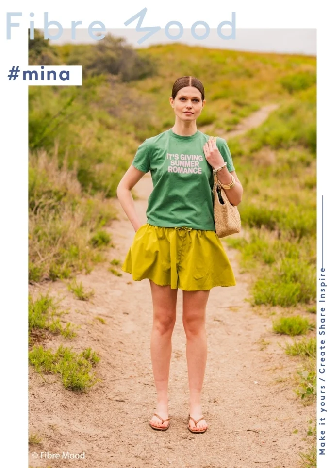 Ontdek Fibre Mood Mina FM794112 trenchstof. Een geweven polyester-katoen stof met waterafstotende finish, perfect voor trenchcoats, jassen, overshirts en bodywarmers.