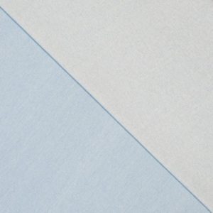 Deze washed denim in de kleur indigo denim gebleekt is duurzaam gemaakt volgens de OEKO-TEX Standard 100.