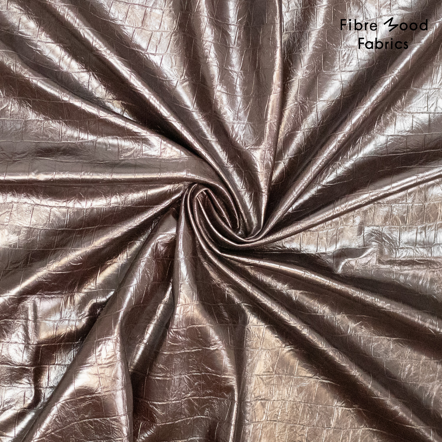 Dit imitatieleer met slangenprint wordt gebruikt voor Fibre Mood model Elda en is duurzaam gemaakt volgens de OEKO-TEX Standard 100.