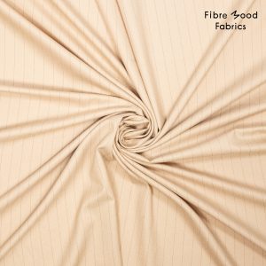 Deze geweven pl/bamboo stof met streepjes wordt gebruikt voor Fibre Mood model Nigel en is duurzaam gemaakt volgens de OEKO-TEX Standard 100.