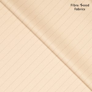Deze geweven pl/bamboo stof met streepjes wordt gebruikt voor Fibre Mood model Nigel en is duurzaam gemaakt volgens de OEKO-TEX Standard 100.